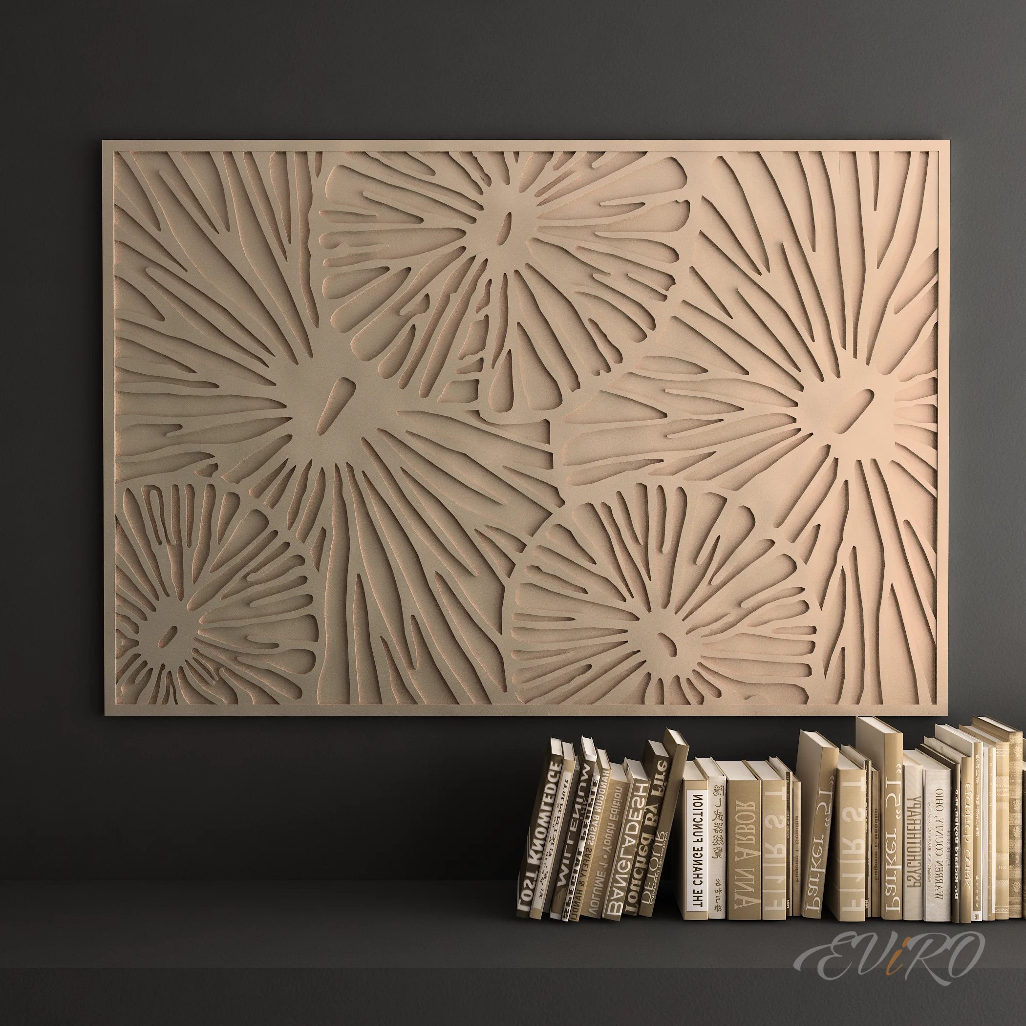 Гипсовый 3D барельеф EViRO B-45