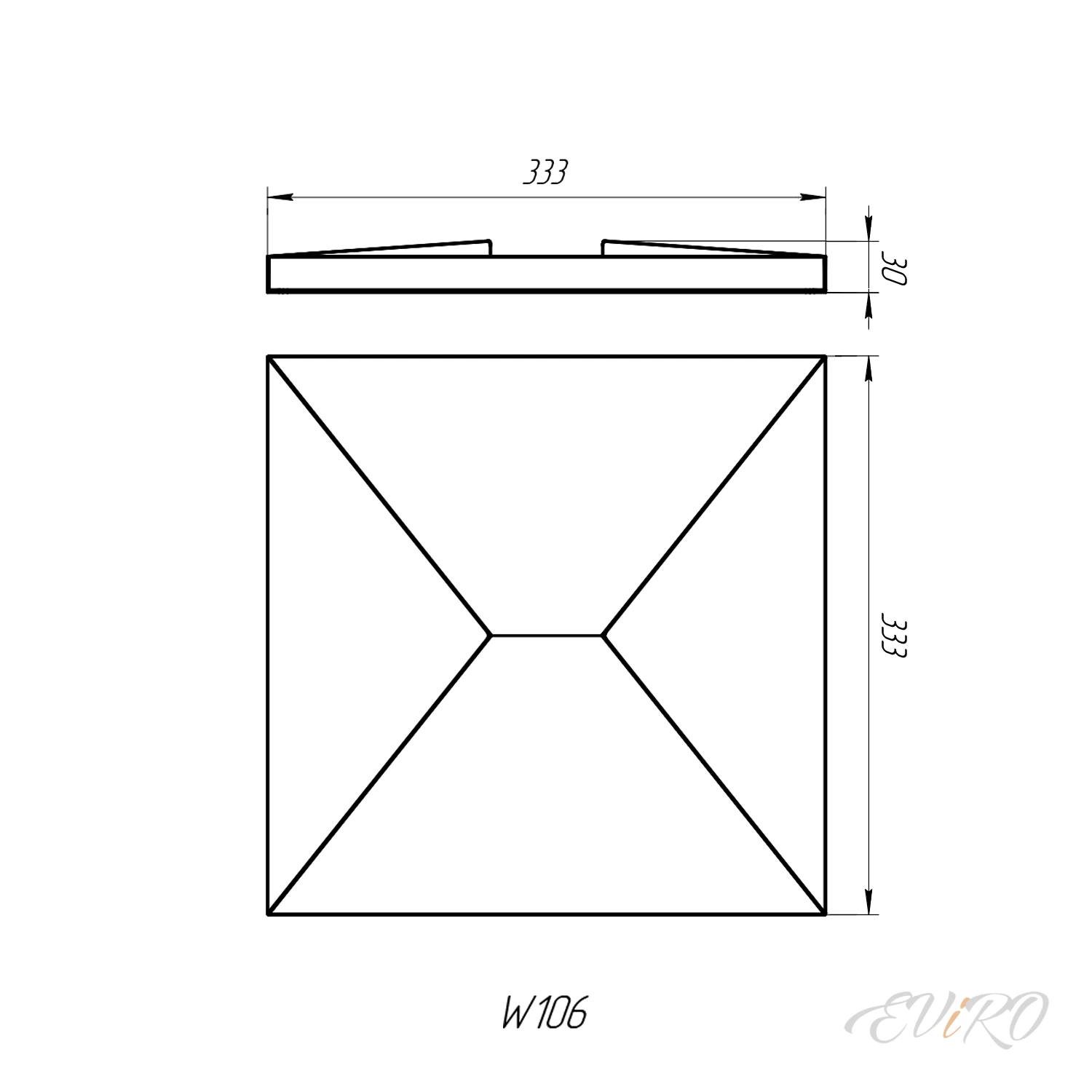 Стеновая 3д панель W106 и W107