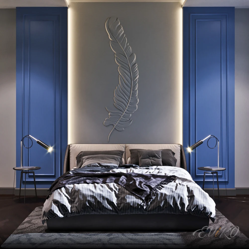 Гипсовый 3D барельеф EViRO Feather