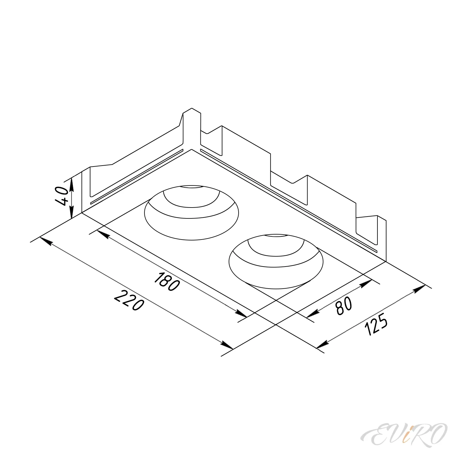 Потолочный светильник EViRO ВПС 36