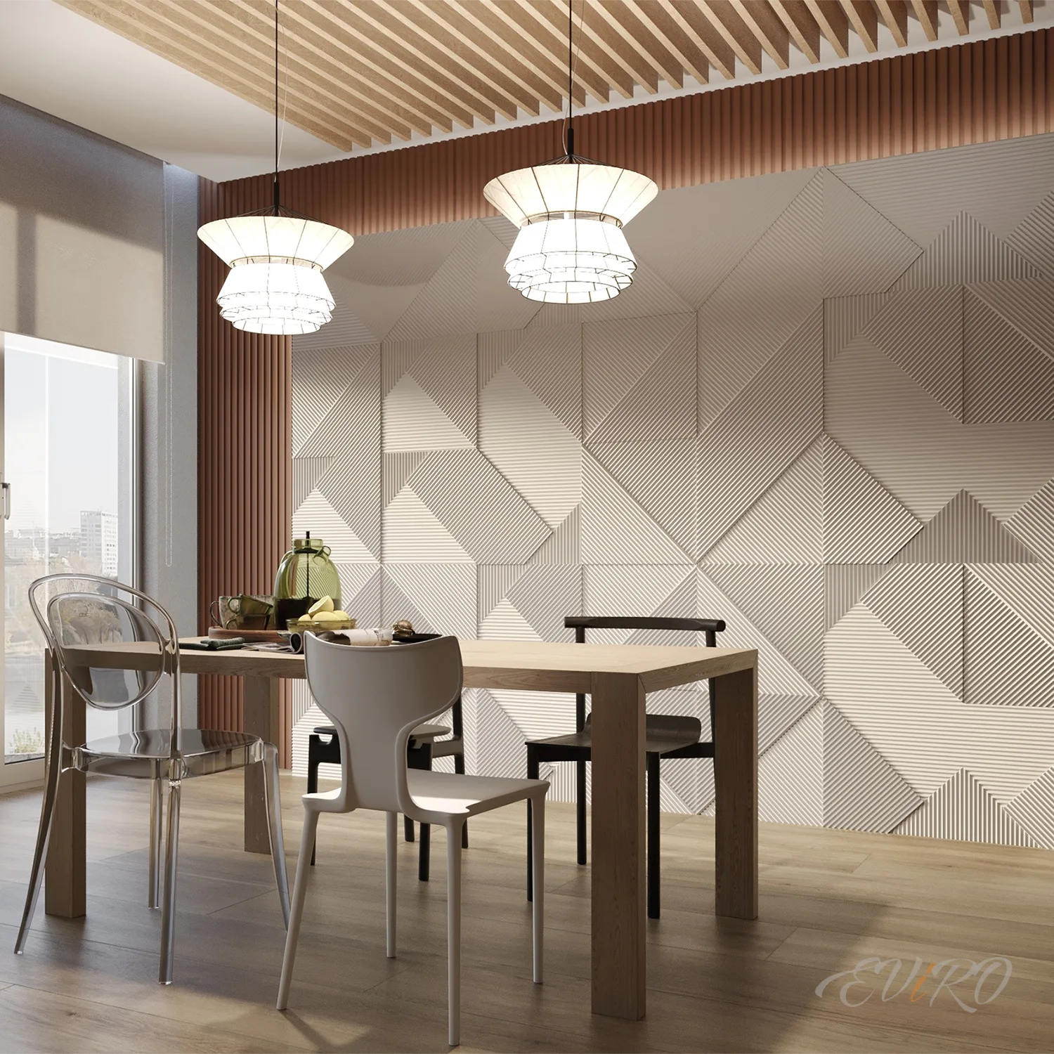 Декоративная панель на стену Crossroad 500*500 обычный