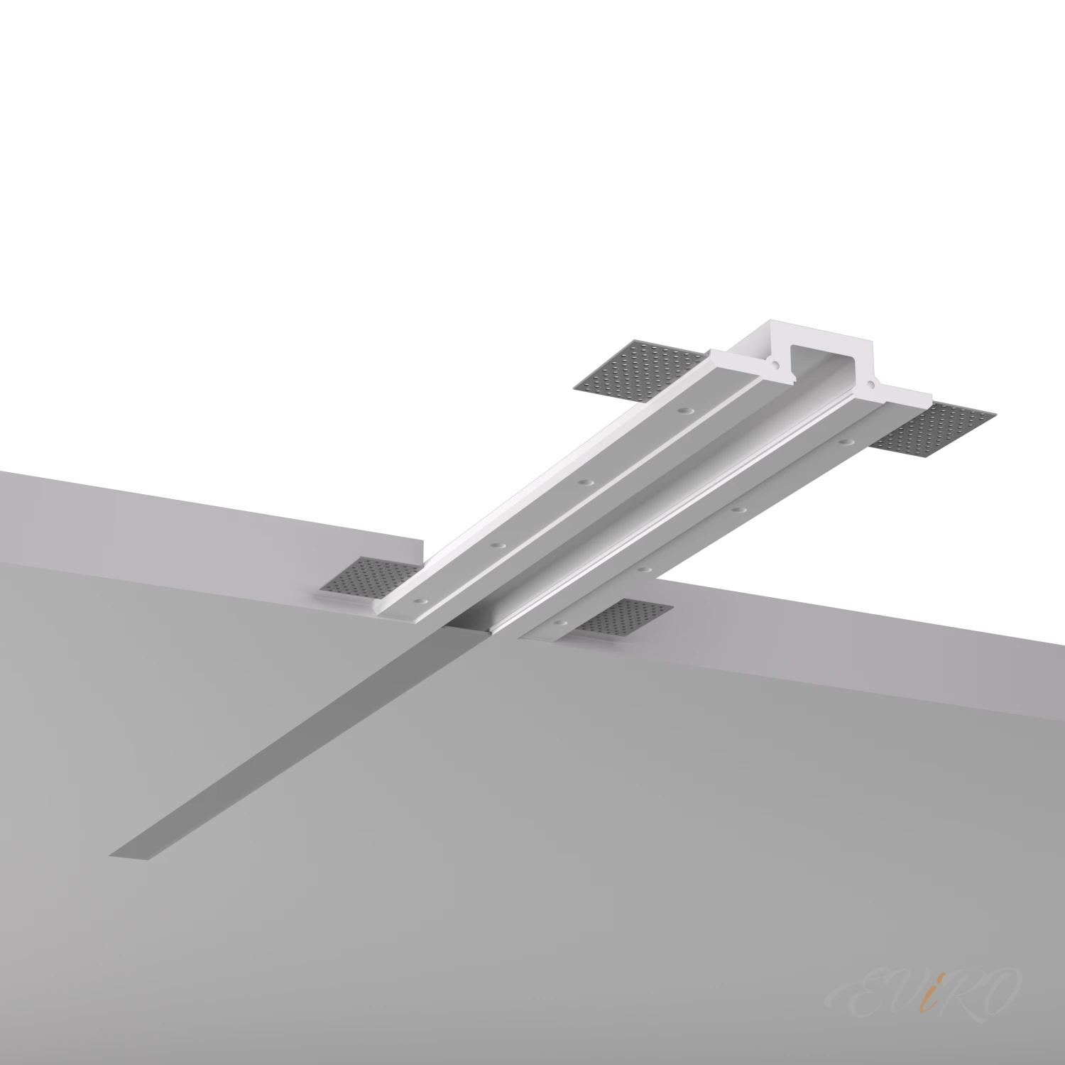 Гипсовый встраиваемый профиль EViRO под LED освещение Модель 3