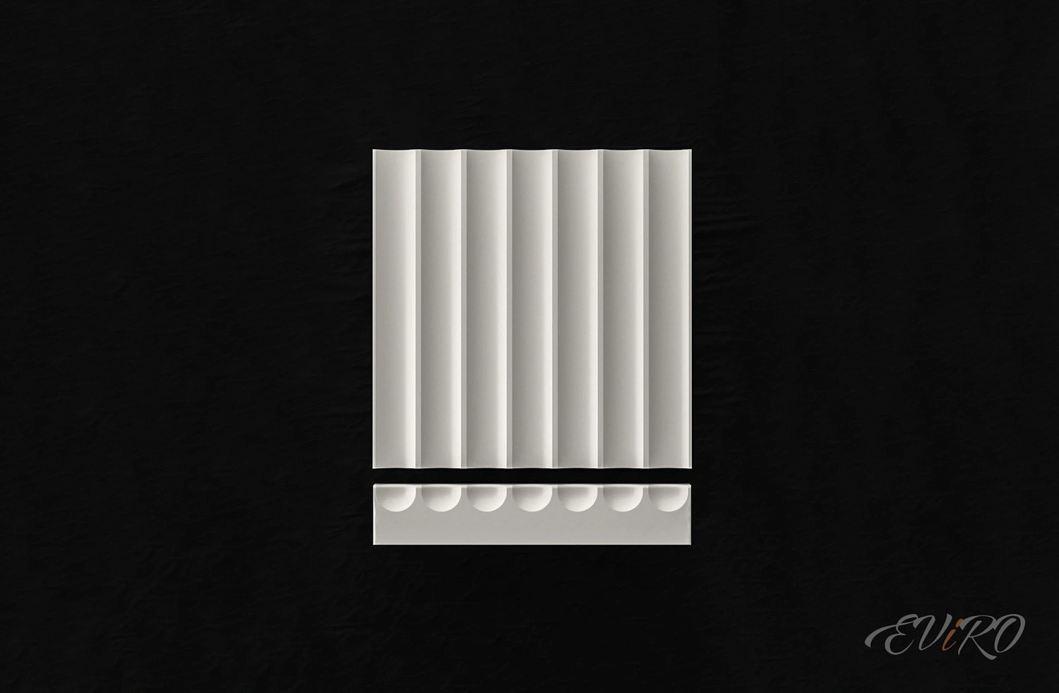 Гипсовая 3D панель EViRO Спарта