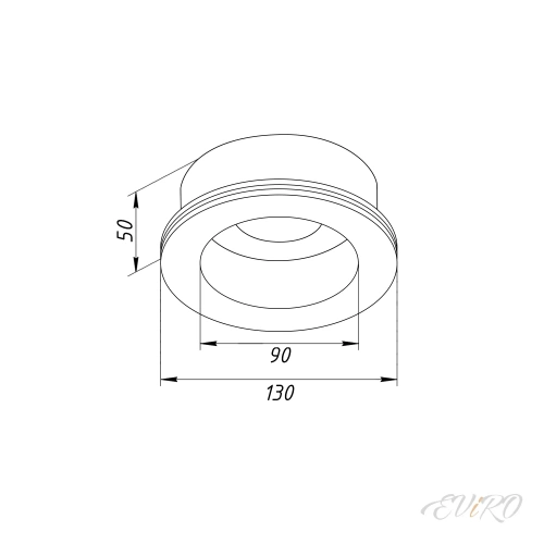 Потолочный светильник EViRO ВПС 16