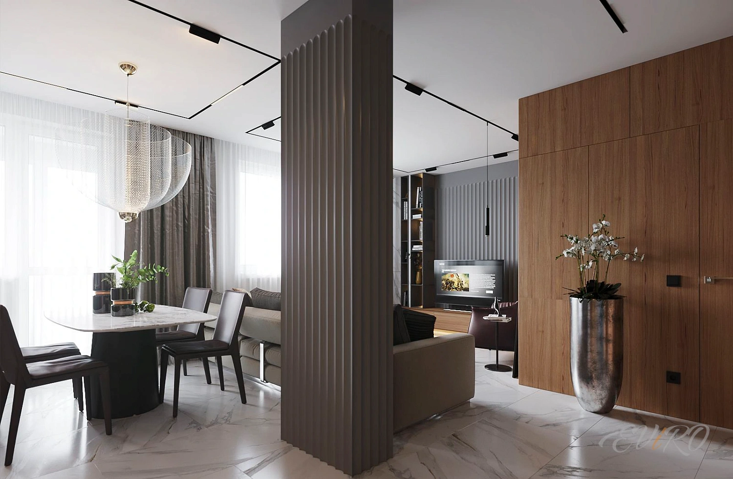 Гипсовая 3D панель EViRO Спарта