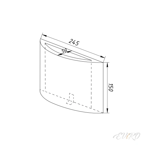 Стеновой светильник EViRO НС 28