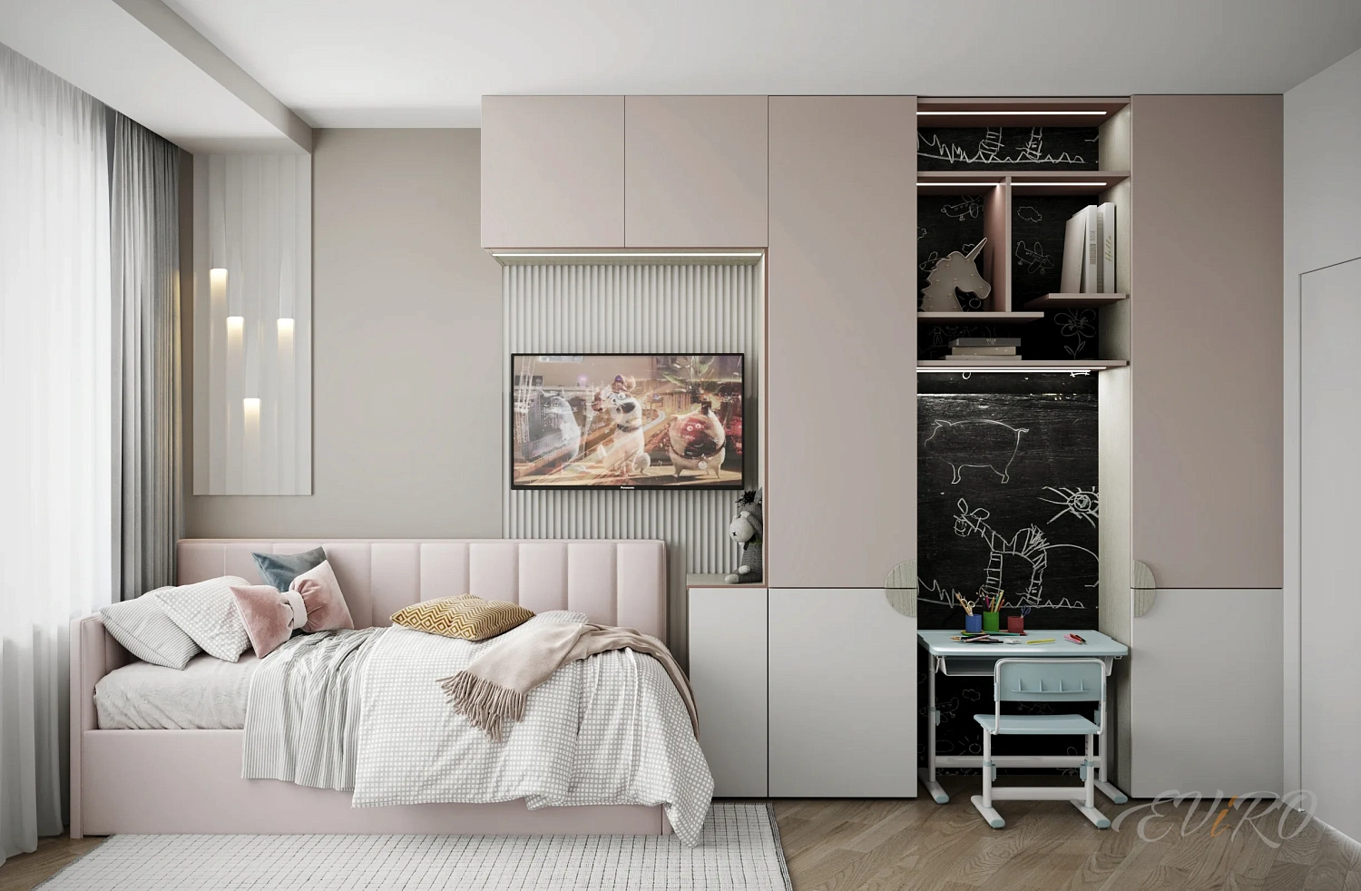 Гипсовая 3D панель EViRO Спарта